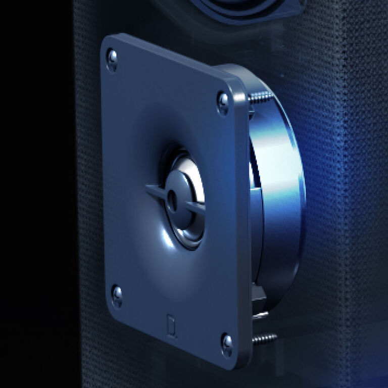 Aluminum Oxide Tweeters for crystal clear highs