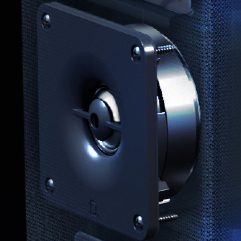 Aluminum Oxide Tweeters for crystal clear highs
