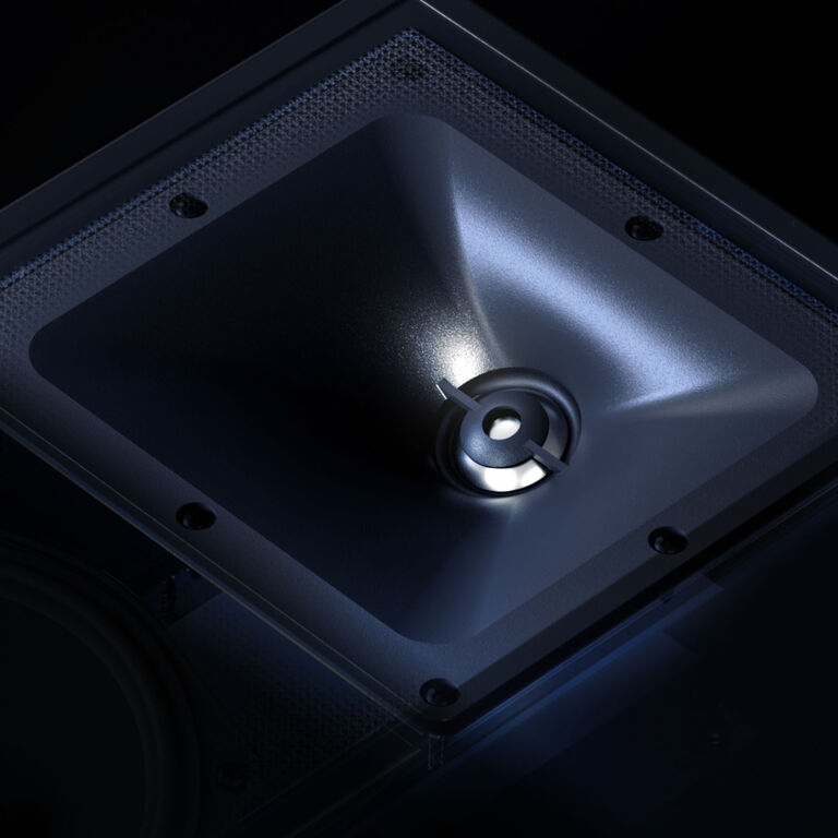 Aluminum Oxide Tweeter for crystal clear highs