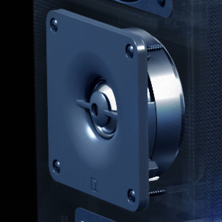 Aluminum Oxide Tweeters for crystal clear highs