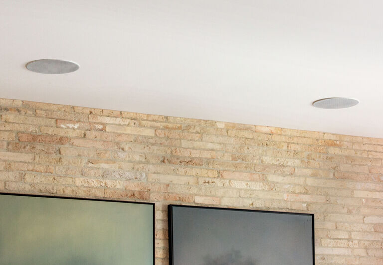 in ceiling speakers