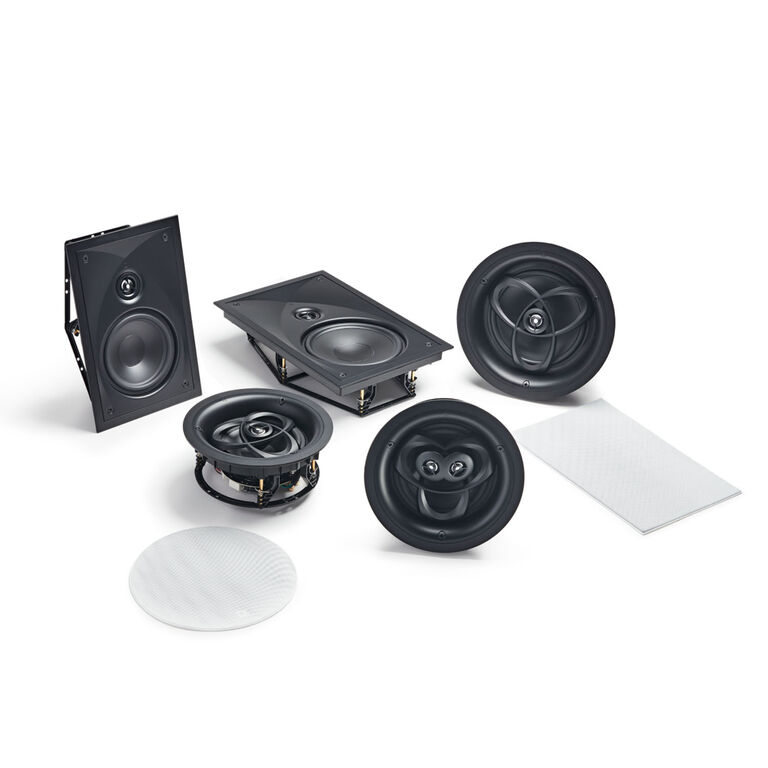 multiple speaker sizes