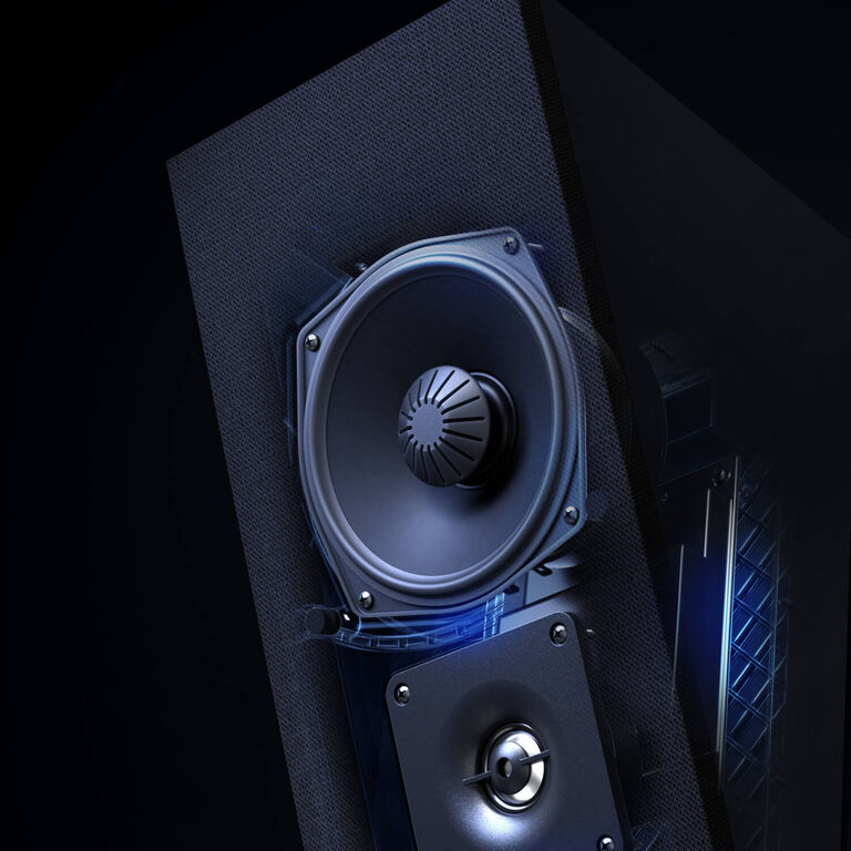 BDSS System and Linear Response Waveguide for smooth midrange and lifelike imaging