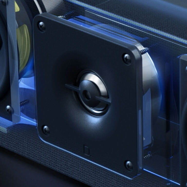 Aluminum Oxide Tweeter for crystal clear highs