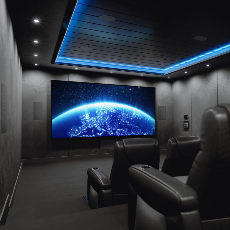 Flexible Orientation Options for versatile home theater design