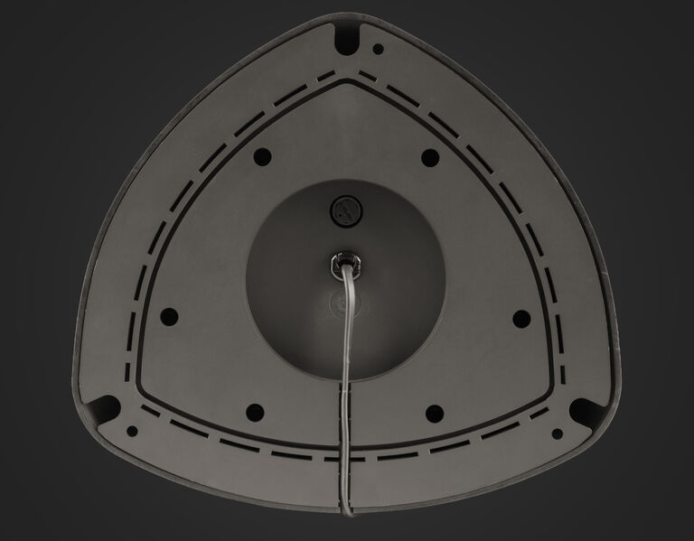 Bottom of the BL-650 showing the setting dial