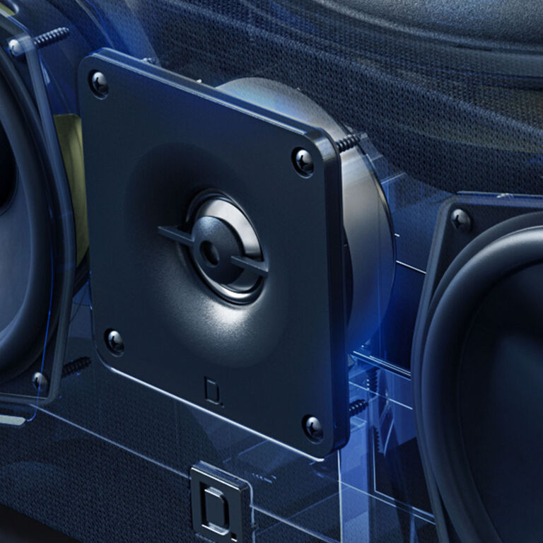 Aluminum Oxide Tweeter for crystal clear highs