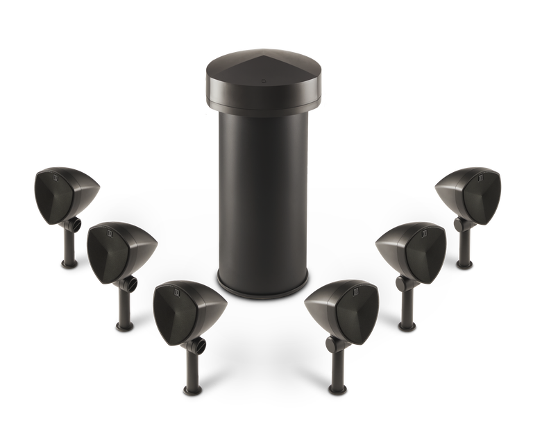 Dymension Outdoor LS 6.1 System, Brown, dynamic